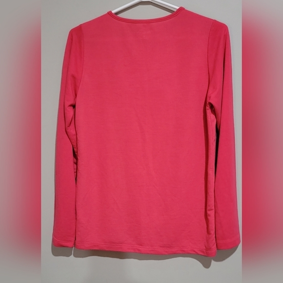 Kim Rogers long sleeve pink  sweater - Picture 2 of 4